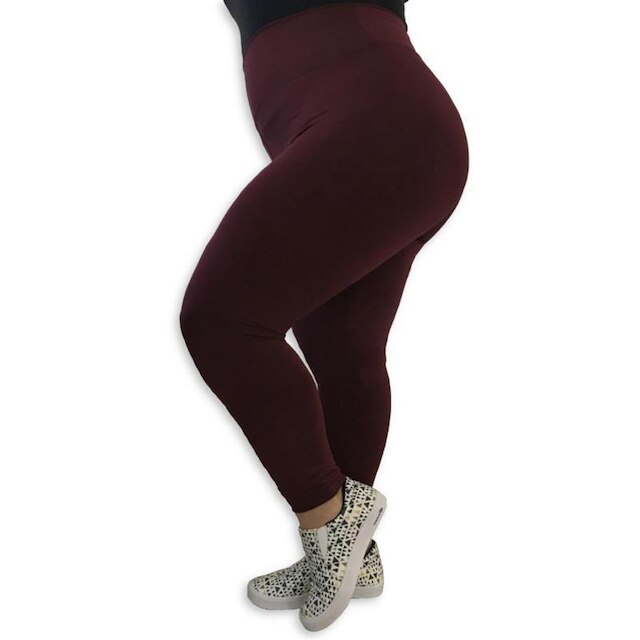 Calça Legging Plus Size Heide Ribeiro Super Silver