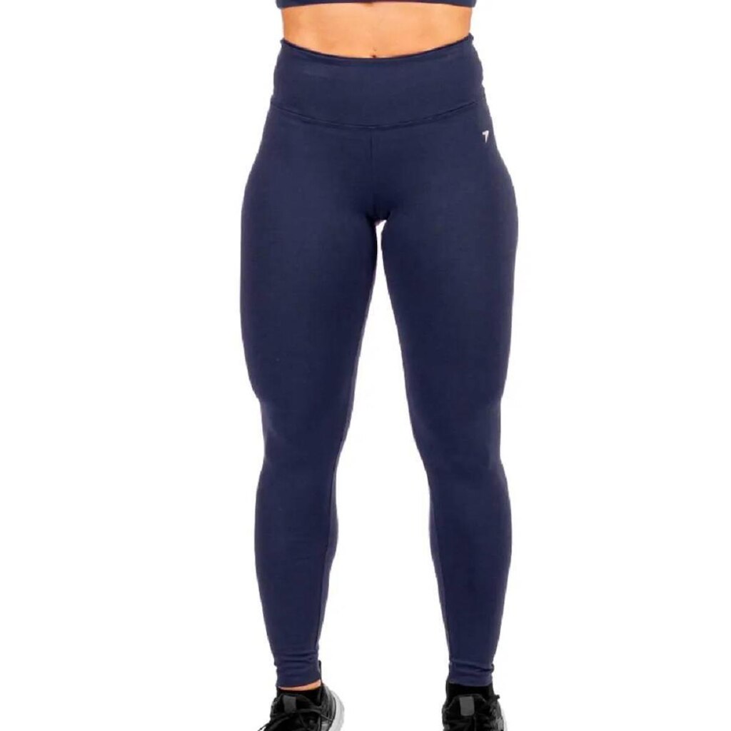 Calça Legging Poker Poliamida Tecpress Afrodite - Marinho