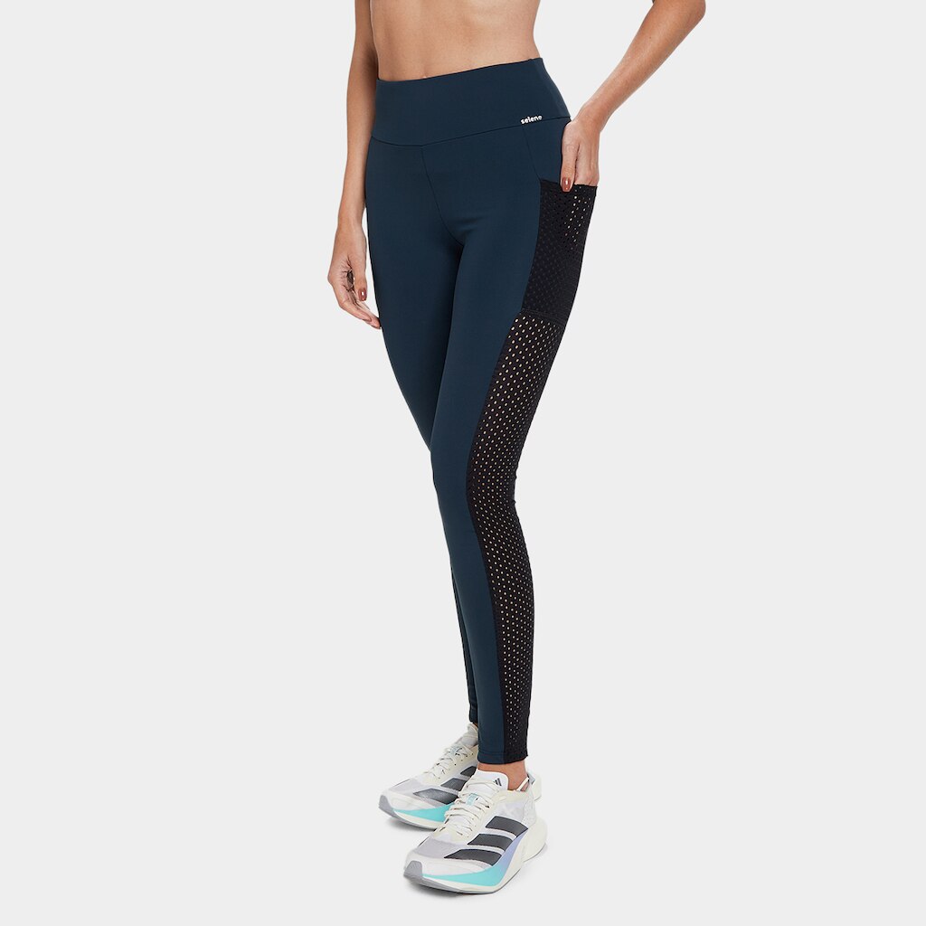 Calça Legging Selene Com Bolso Lateral Feminina