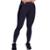 Calça Legging Selene Com Recorte E Bolso Fit 24684 - Preto