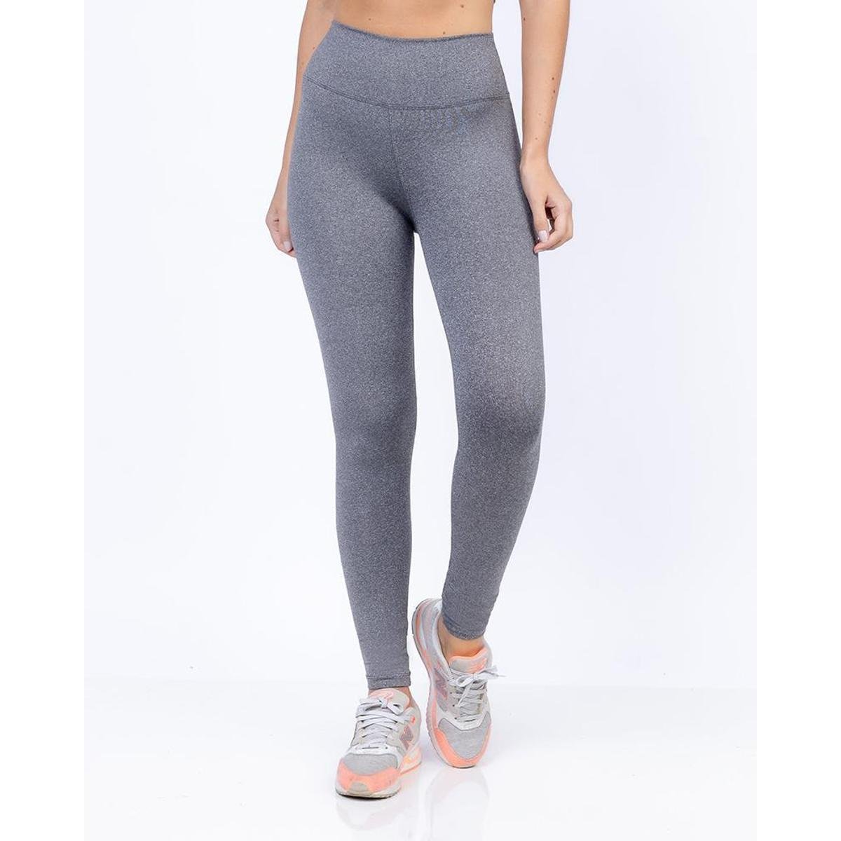 Calça Legging Suplex Goodbest Fitness Academia Cintura Alta Feminino - Cinza Menor preço em Calça Legging Suplex Goodbest Fitness Academia Cintura Alta Feminino - Cinza
