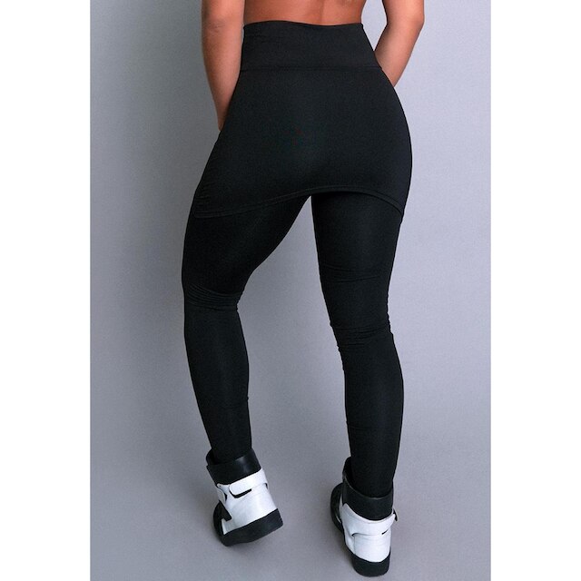 Calça Legging Suplex Saia Tapa Bumbum Estampada Cintura Alta Fitness Mvb Modas