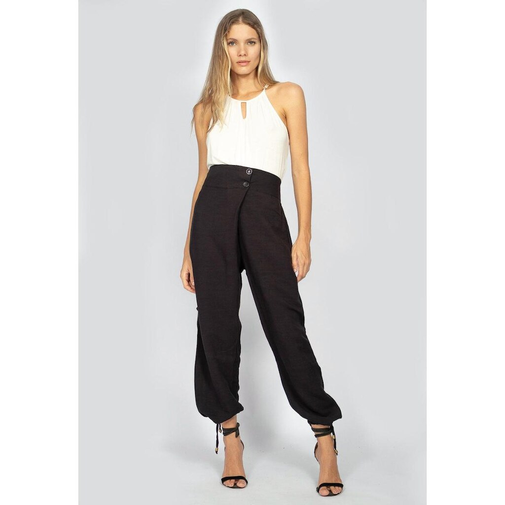 Calça Lisle Cargo Amazonia Vital Viscose Preta