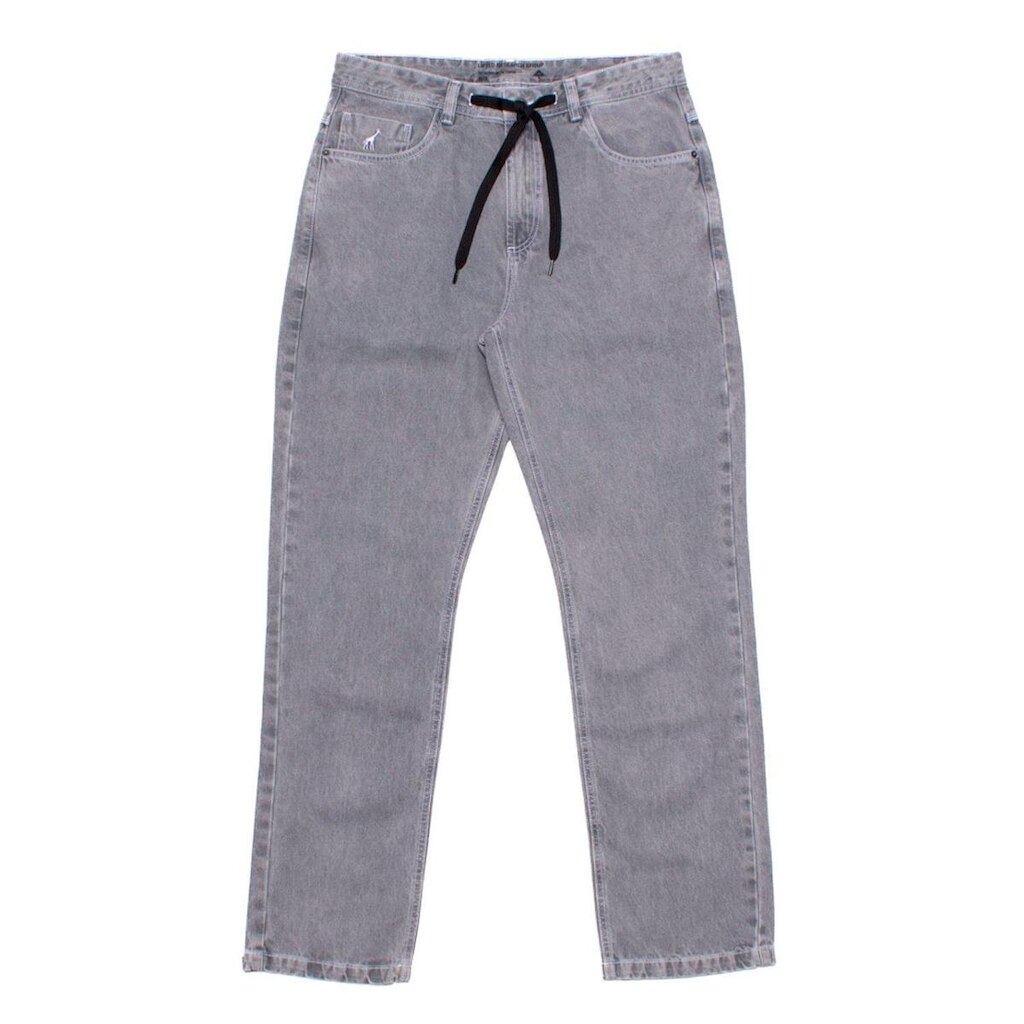 Calça Lrg Jeans Denim Robust Cinza