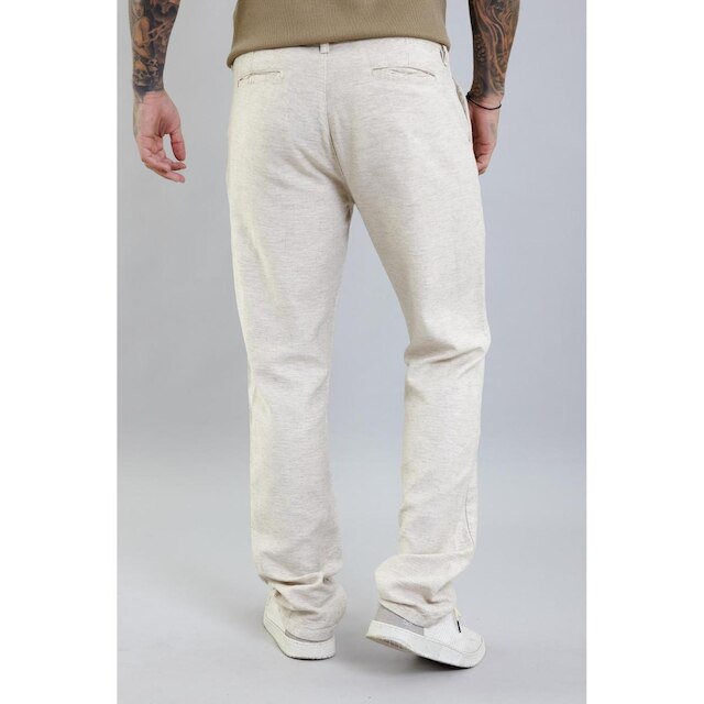 Calça Masculina Alfaiataria Bege Sport Fino