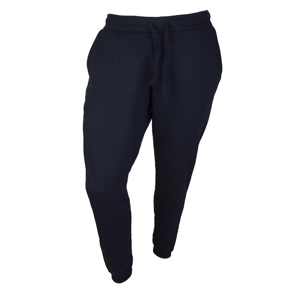 Calça Masculina Applicato Moletom Peluciada Preta - BAS4