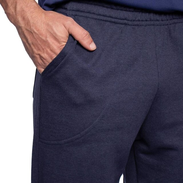 Calça Masculina Desayner Moletom Básica Marinho