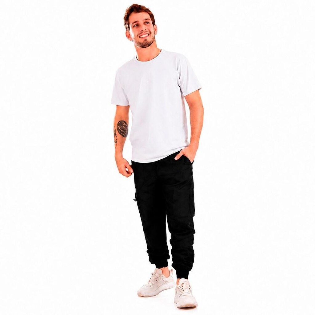 Calça Masculina Dlp Tactel Cargo