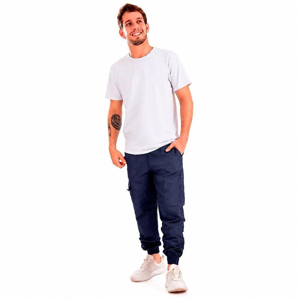 Calça Masculina Dlp Tactel Cargo