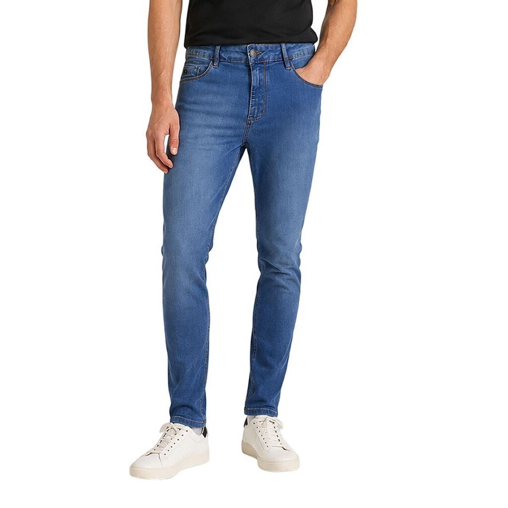 Calça Masculina Lado Avesso Jeans Marcello Azul Médio - LH22