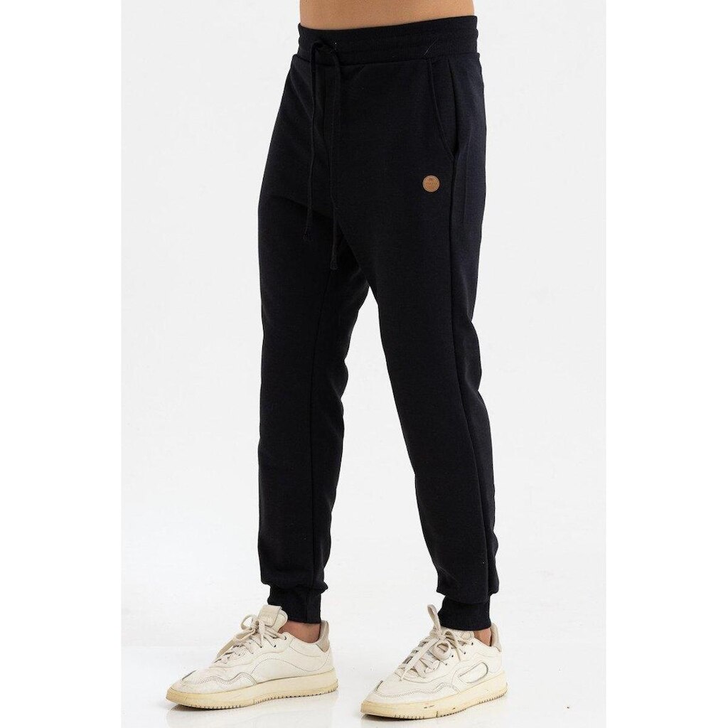 Calça Masculina Moletom Básica Preto