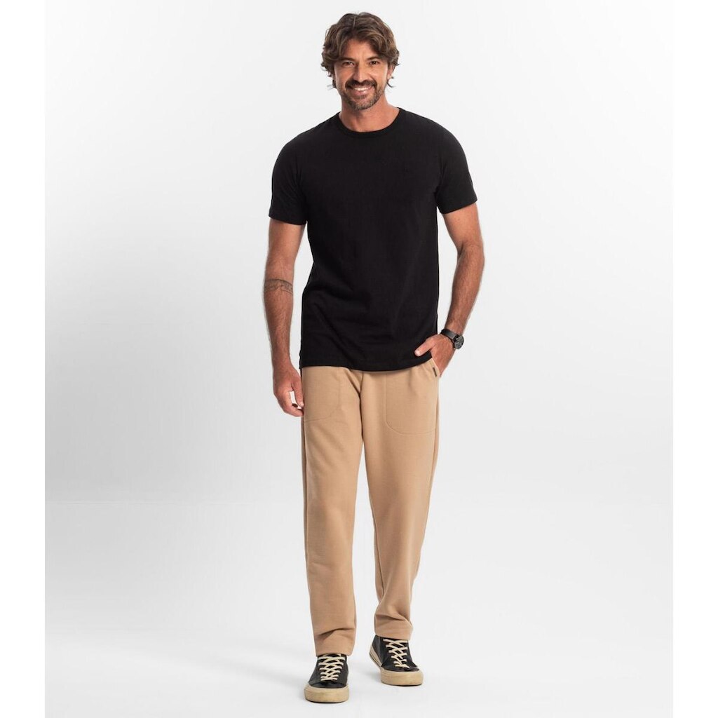 Calça Masculina Moletom Premium Diametro Marrom