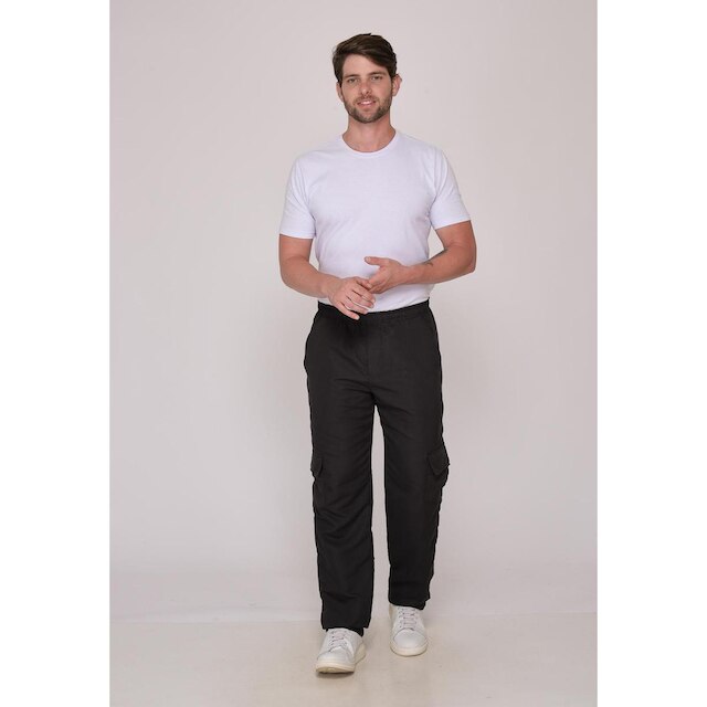 Calça Masculina Nylon Preto 7931