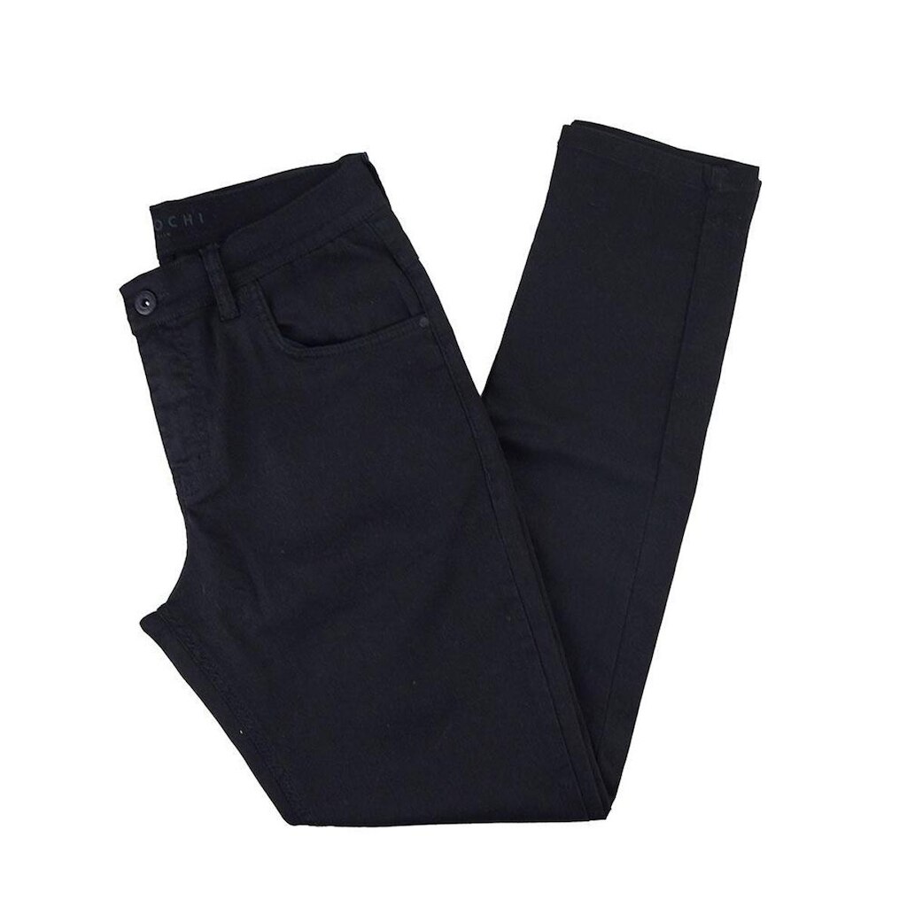 Calça Masculina Ogochi Sarja Essencial Slim Preta - 002000