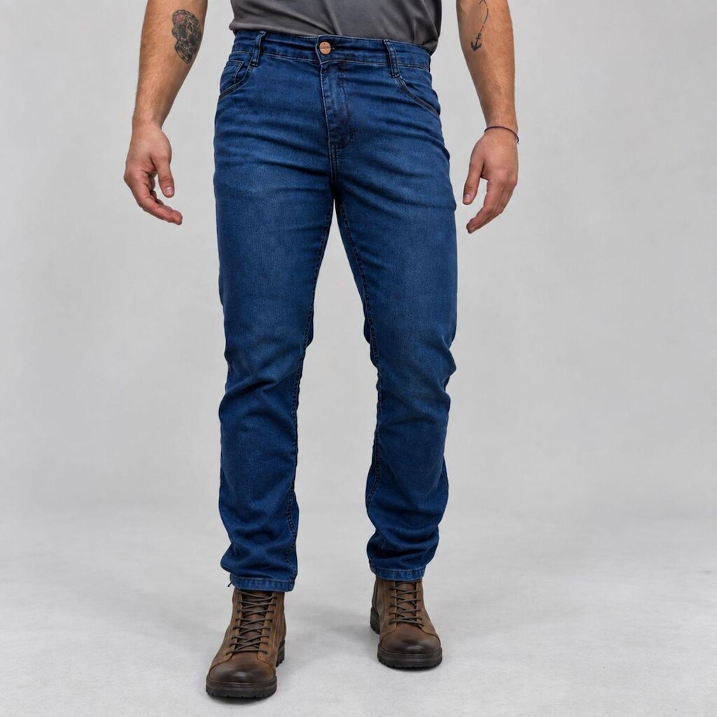 Calça Masculina Pitt Slim Fit 67%alg 30%poli 3%elas 24200036