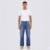 Calça Masculina Relaxed Jeans Overcore - Azul