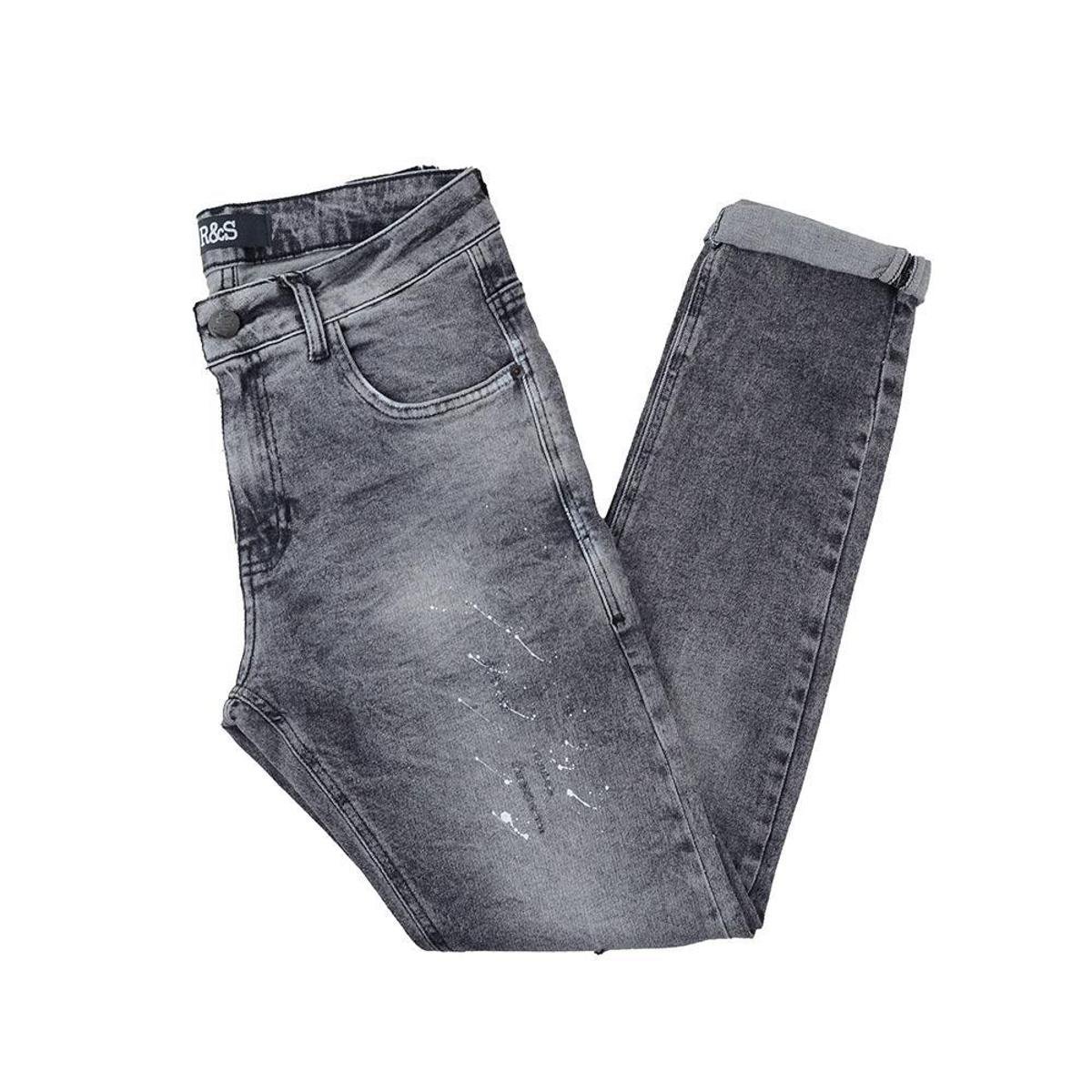 Calça Masculina Rock e Soda Jeans Mescla Skinny 43643 Zattini