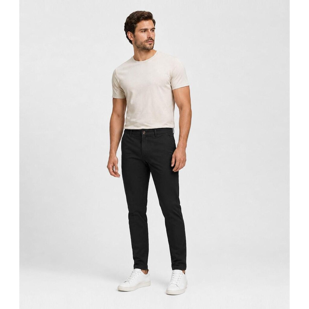Calça Masculina Sarja Slim Diametro Preto