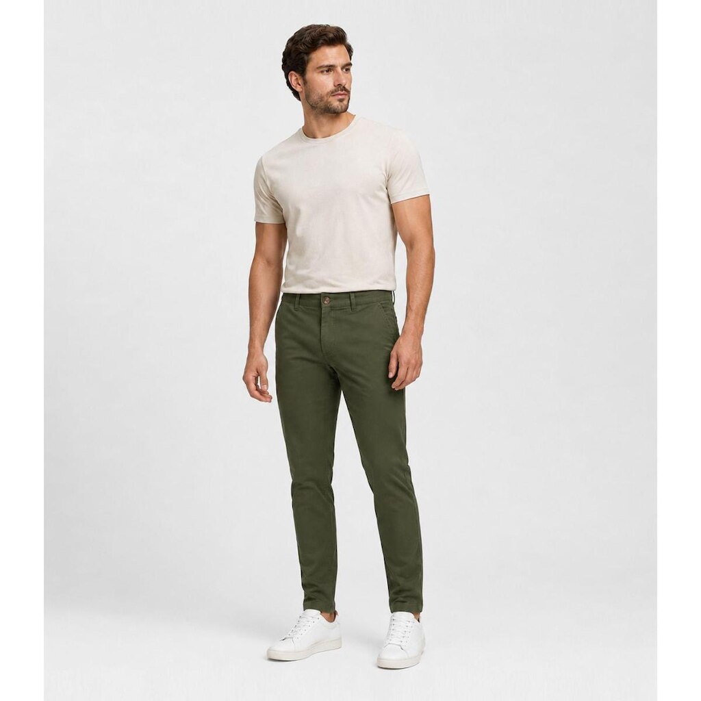 Calça Masculina Sarja Slim Diametro Verde