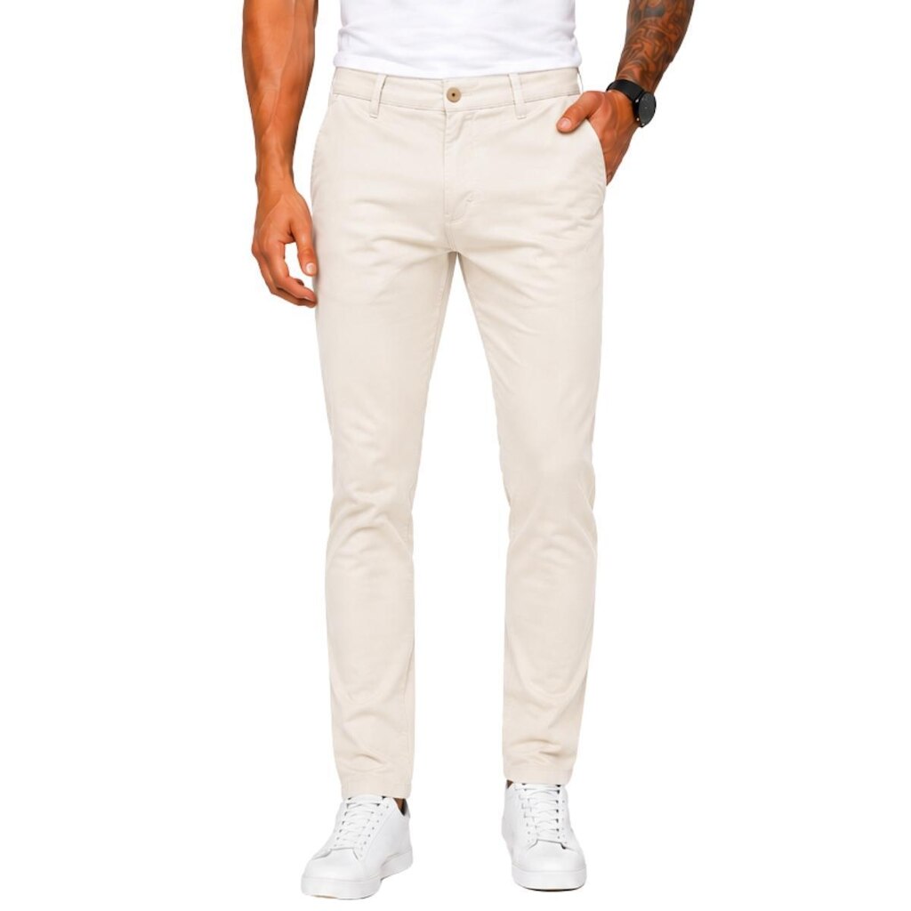 Calça Masculina Slim em Sarja Premium Casual