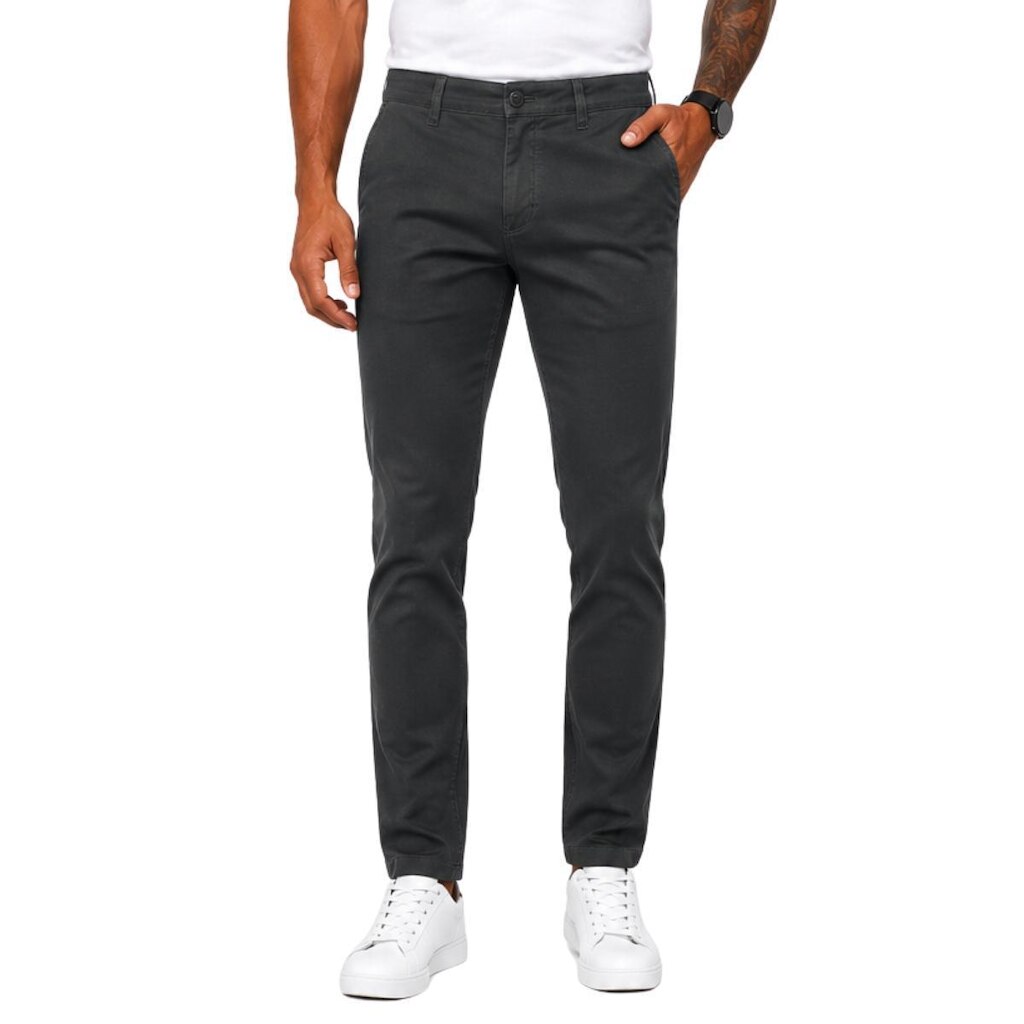 Calça Masculina Slim em Sarja Premium Casual