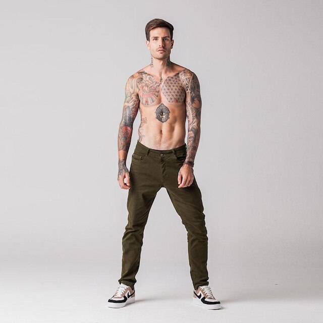 Calça Masculina Super Skinny Rock e Soda