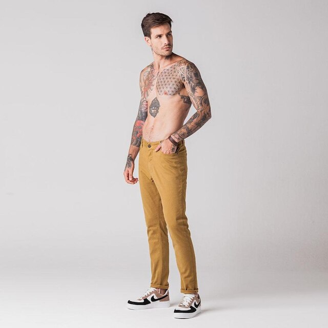 Calça Masculina Super Skinny Rock e Soda