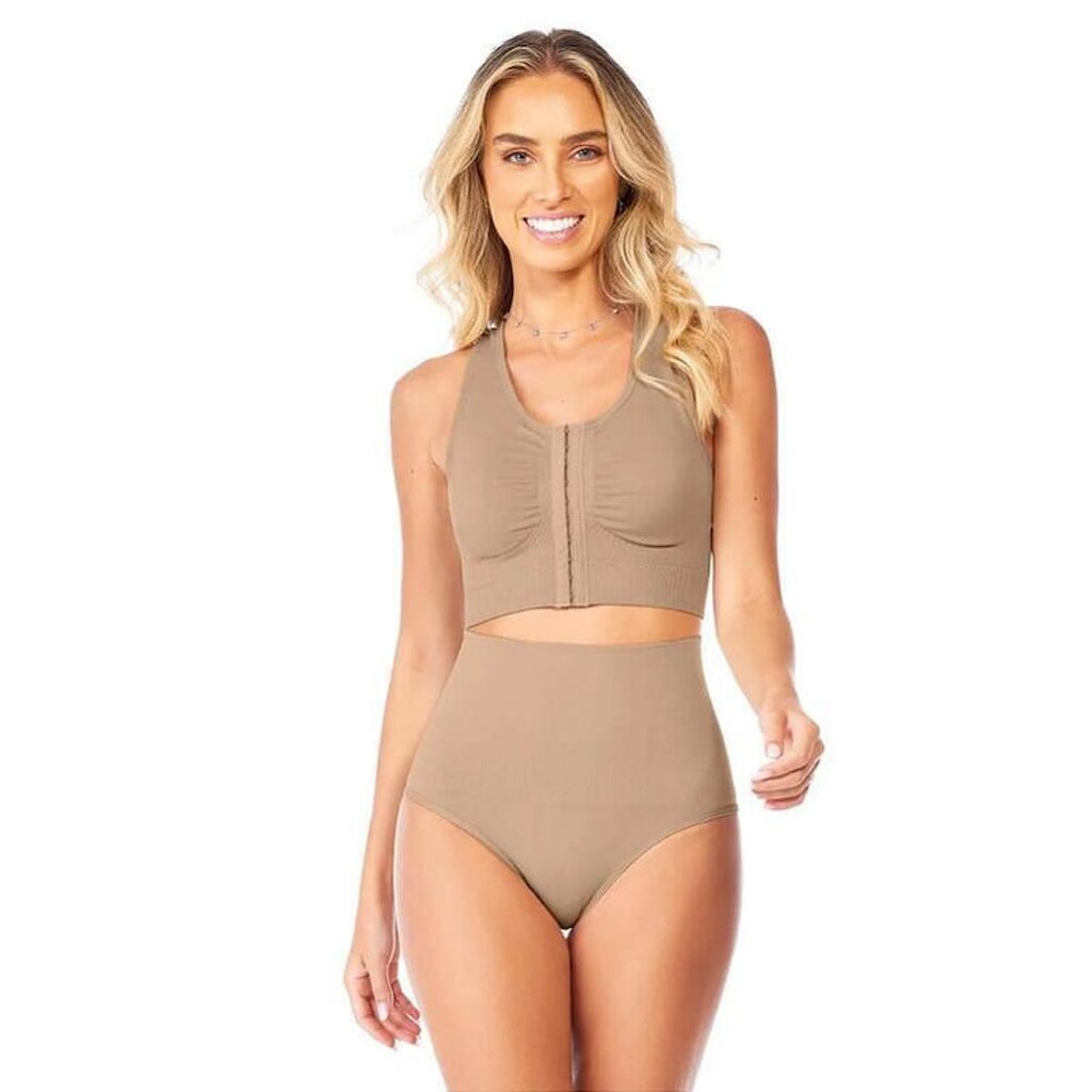 Calça Modeladora Sem Costura Zee Rucci 0801-001 Microfibra