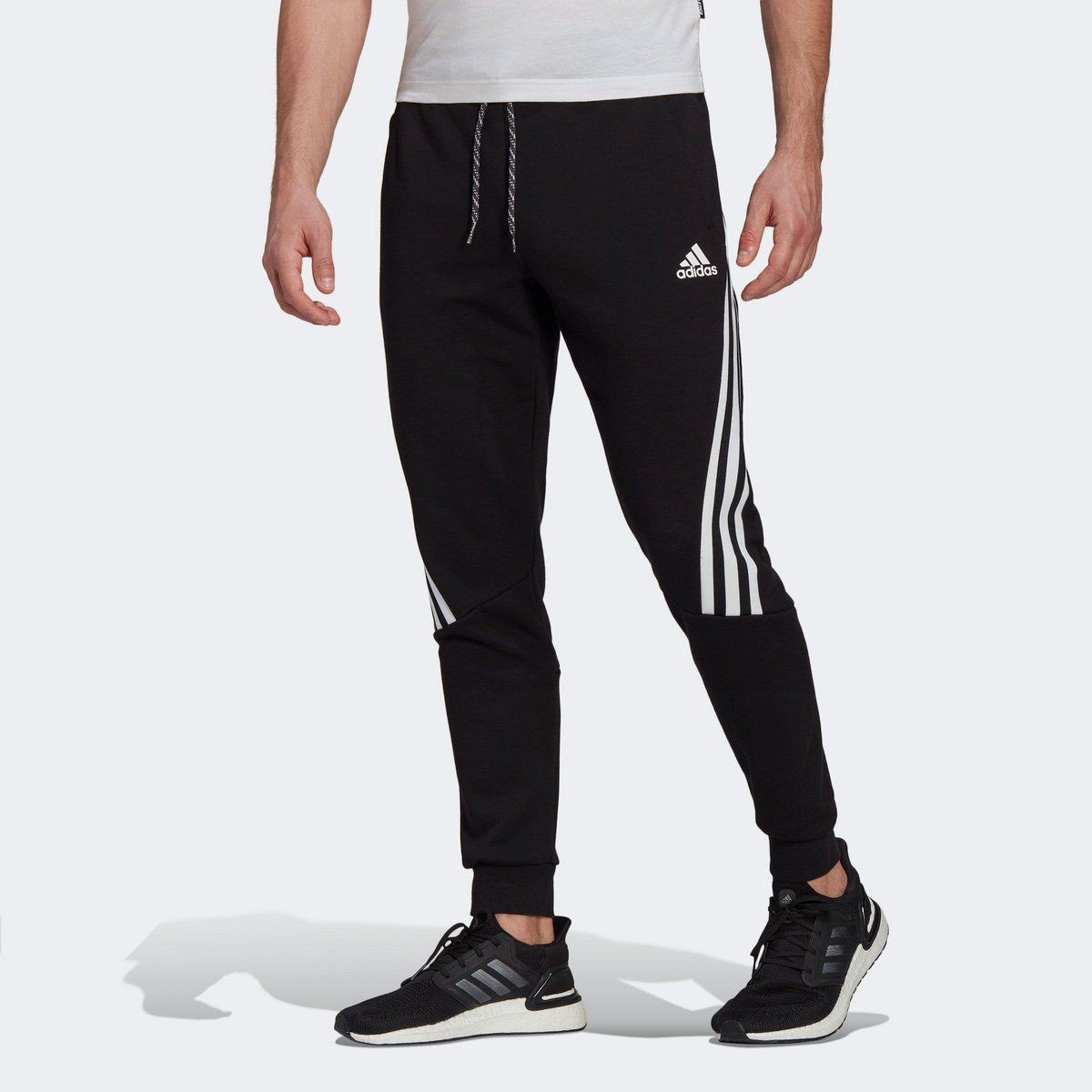 calça moletom adidas preta masculina
