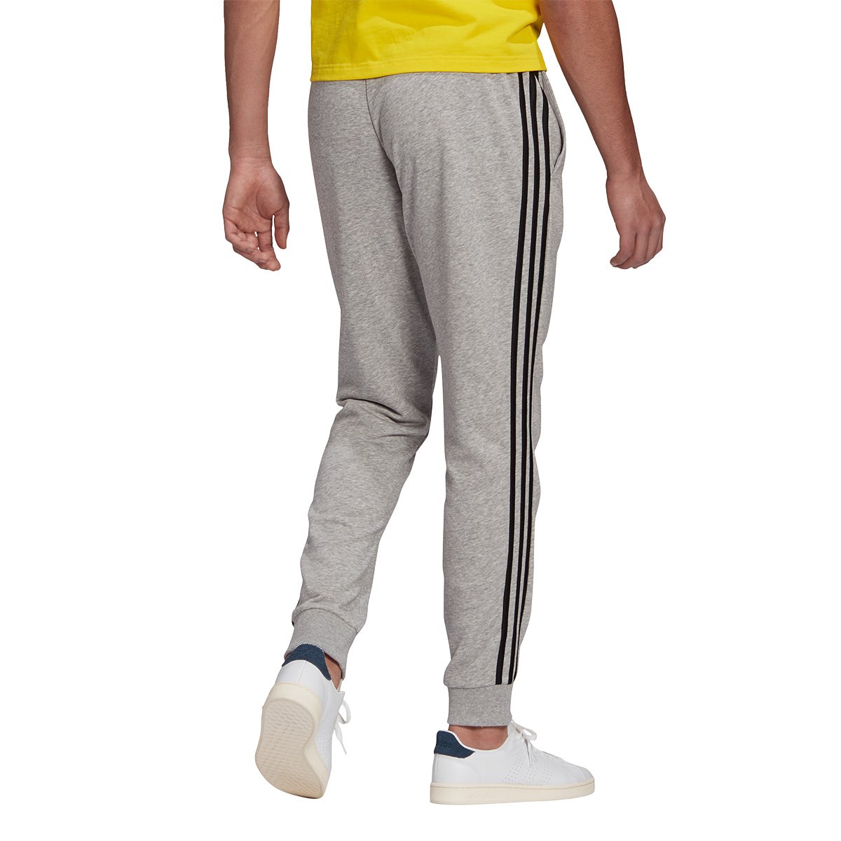 calça moletom adidas essentials 3 stripes masculina