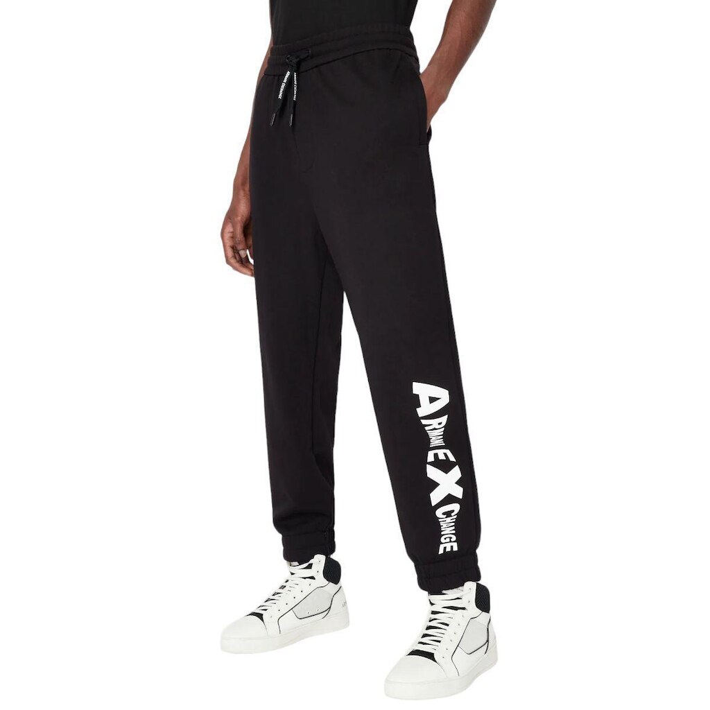 Calça Moletom Armani Exchange Mini Logo Distor Masculina