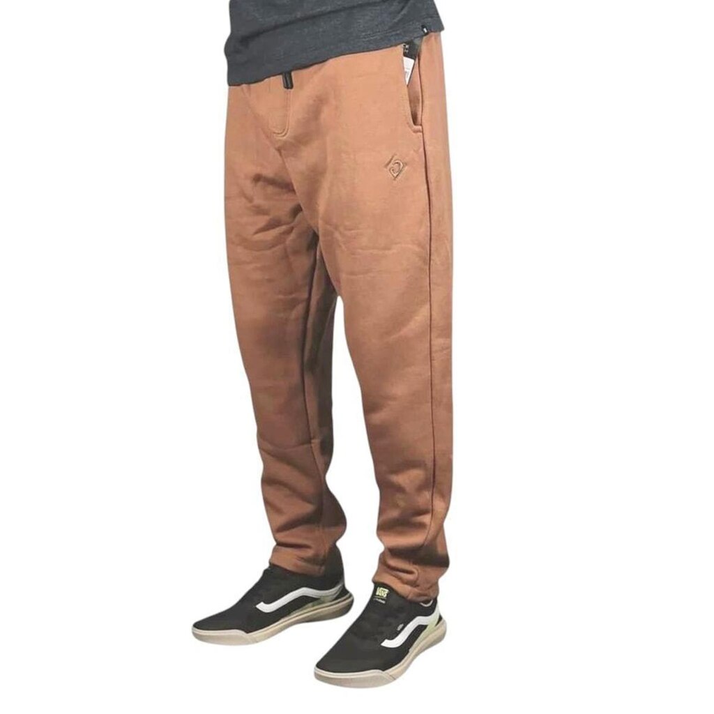 Calça Moletom Back Wash C26002 Marrom