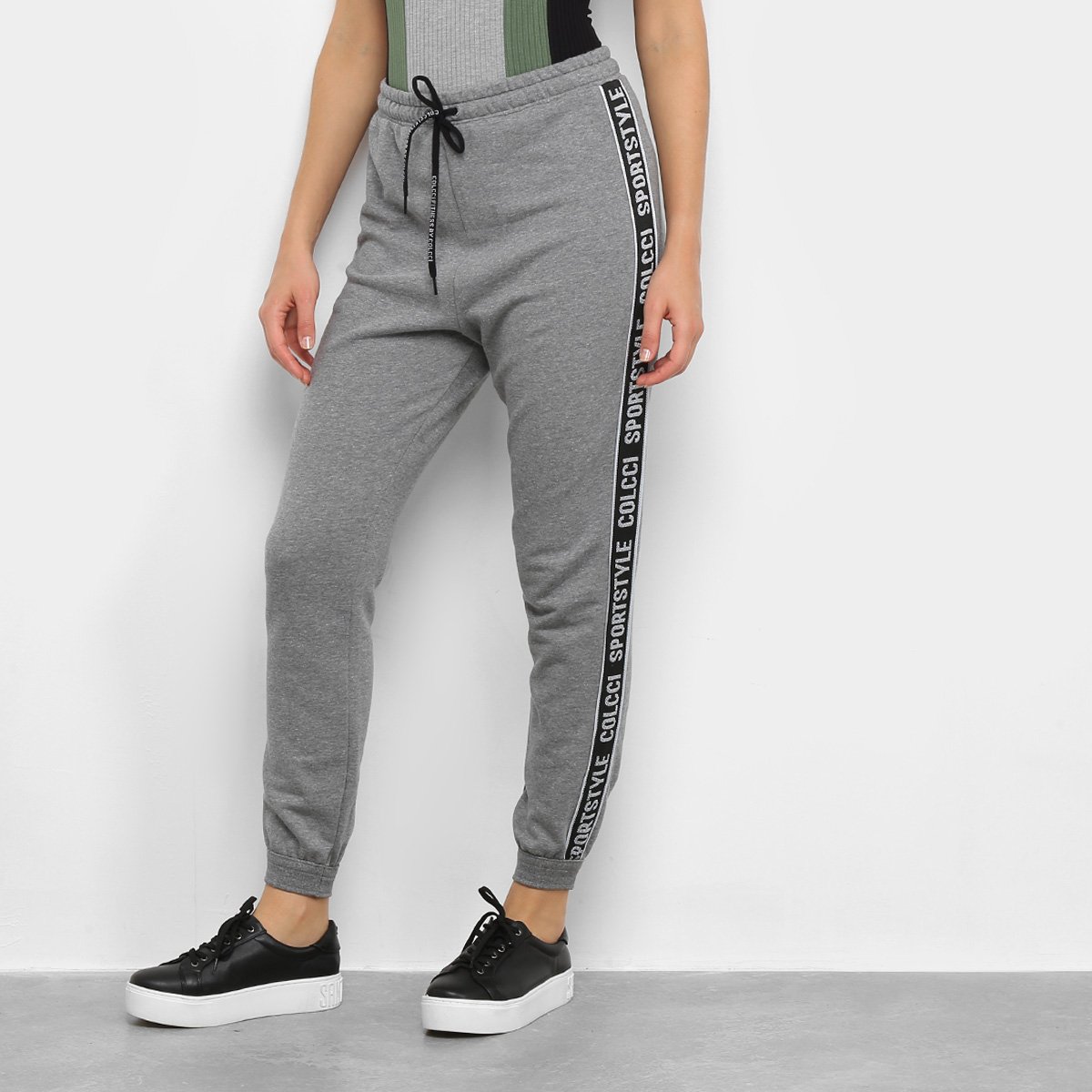 calça jogger colcci feminina