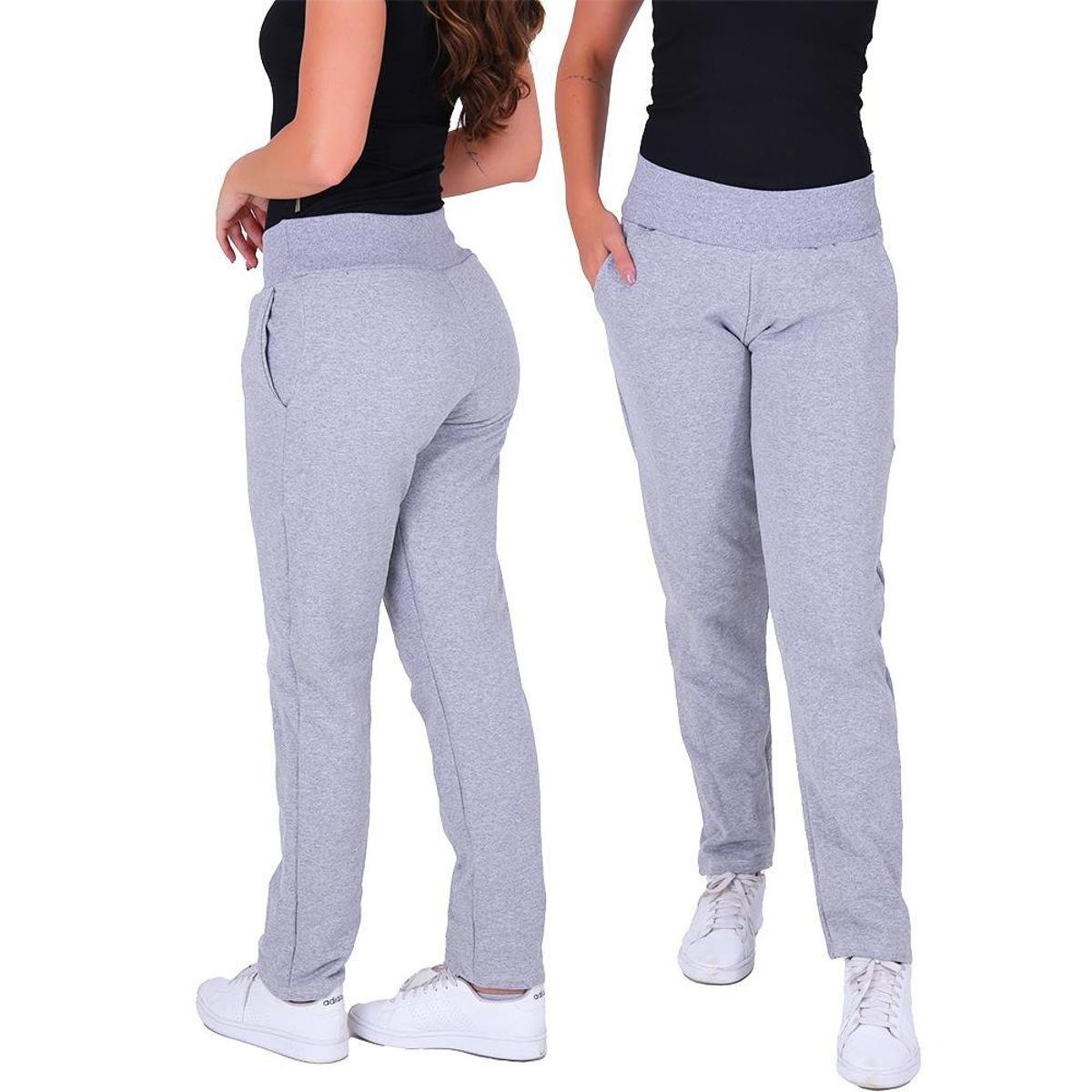 Calça Moletom Feminina Algodão Forrada com Bolsos é ruim? Calça Moletom Feminina Algodão Forrada com Bolsos é boa?