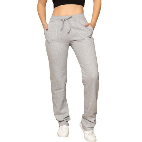 Calça Moletom Feminina Confortável Cos Alto Zattini