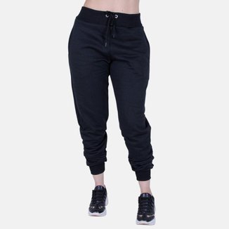Calça Moletom Feminina Jogging Flanelada Jogger Use Miron