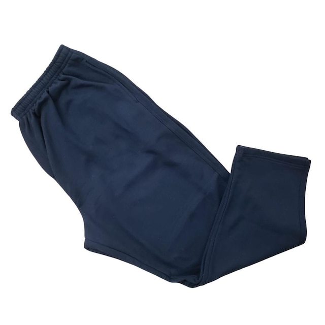 Calça Moletom Flanelado de Barra Tradicional Plus Size Tam Grande