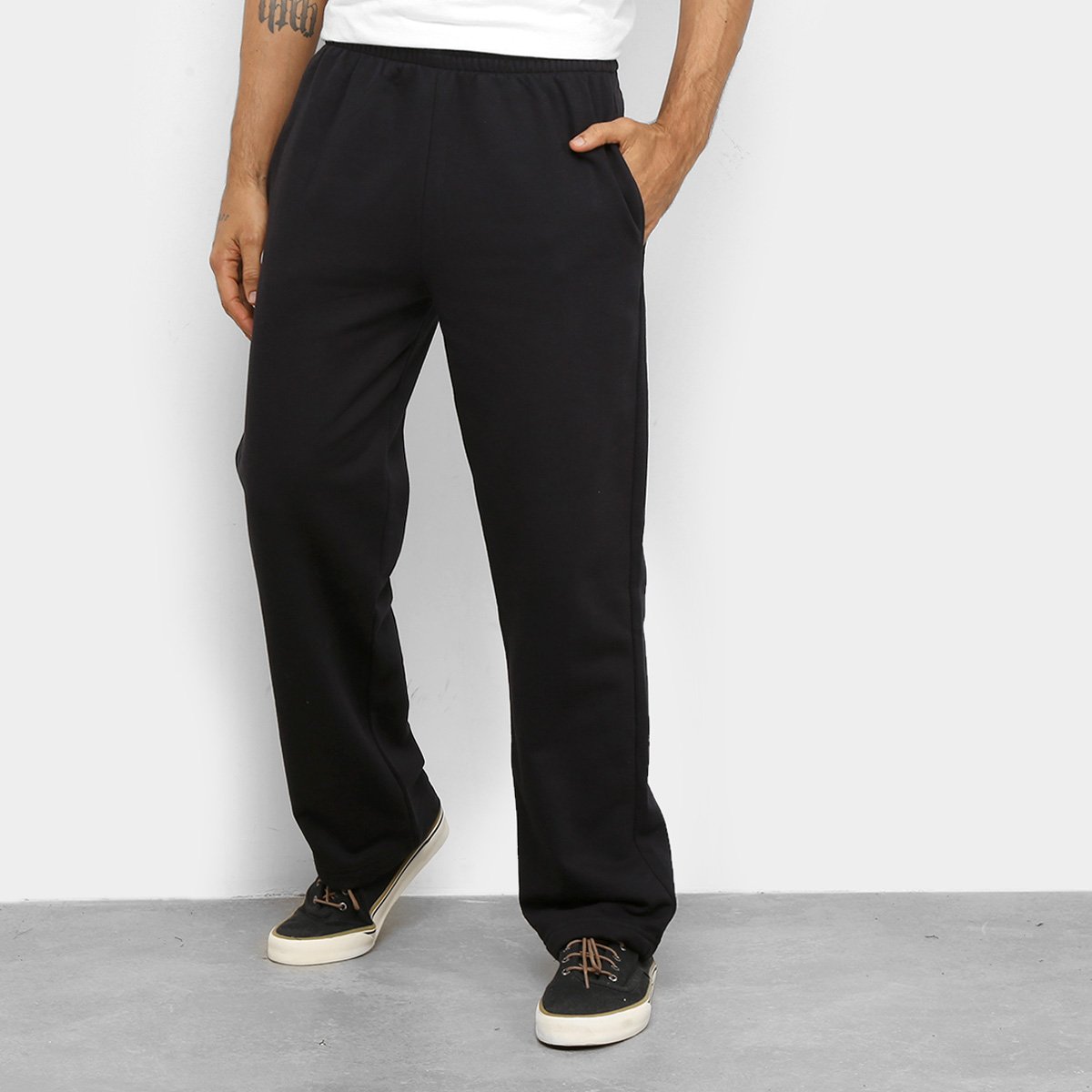 Calça Moletom Hering Básica Masculina Zattini - Main Image