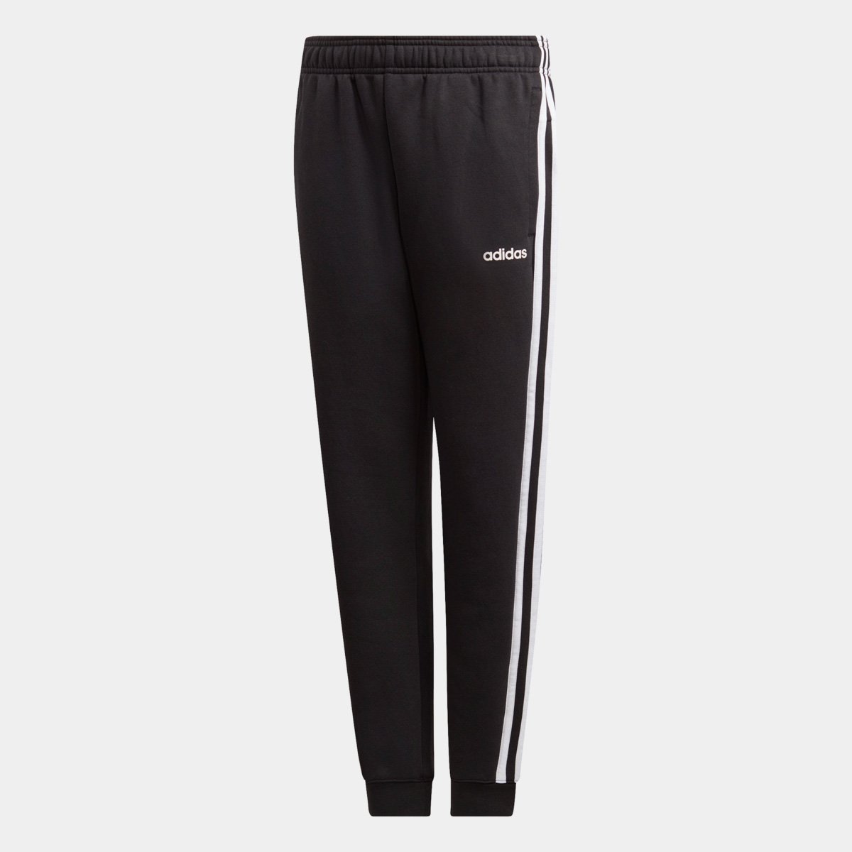 Calça Moletom Infantil Adidas YB 3S PT Masculina - Preto+Branco Menor preço em Calça Moletom Infantil Adidas YB 3S PT Masculina - Preto+Branco