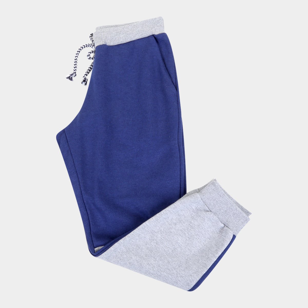 Calça Moletom Infantil Costão Jogger Recortes Masculina - Marinho Menor preço em Calça Moletom Infantil Costão Jogger Recortes Masculina - Marinho