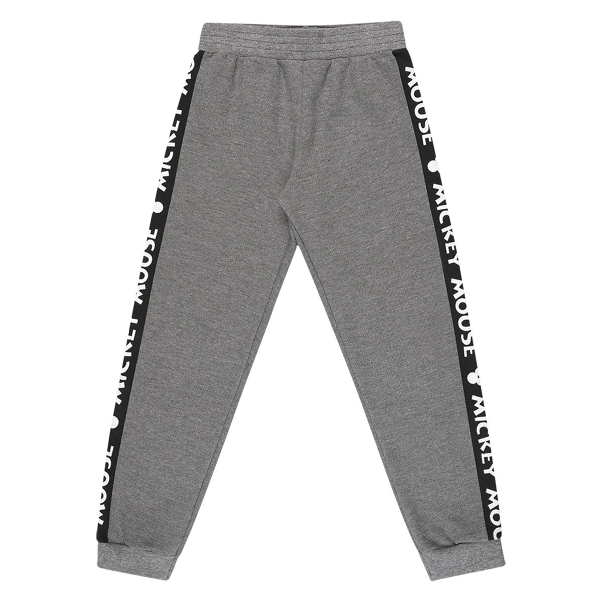 Calça Moletom Infantil Disney Mickey Masculina - Mescla Menor preço em Calça Moletom Infantil Disney Mickey Masculina - Mescla