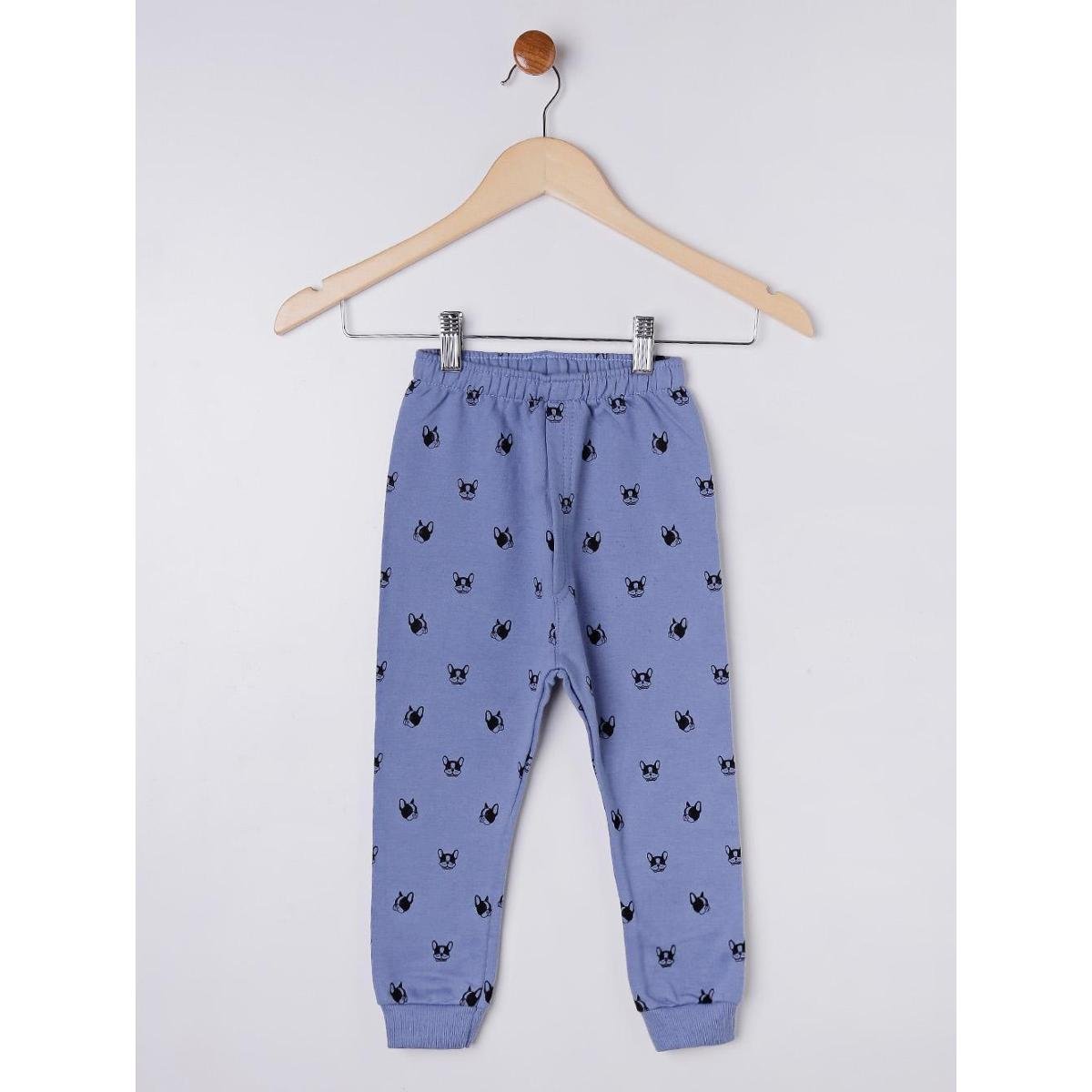 calça moletom estampada masculina