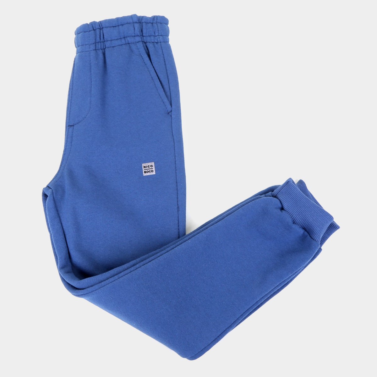 Calça Moletom Infantil Nicoboco Riraphy Masculina - Azul Menor preço em Calça Moletom Infantil Nicoboco Riraphy Masculina - Azul