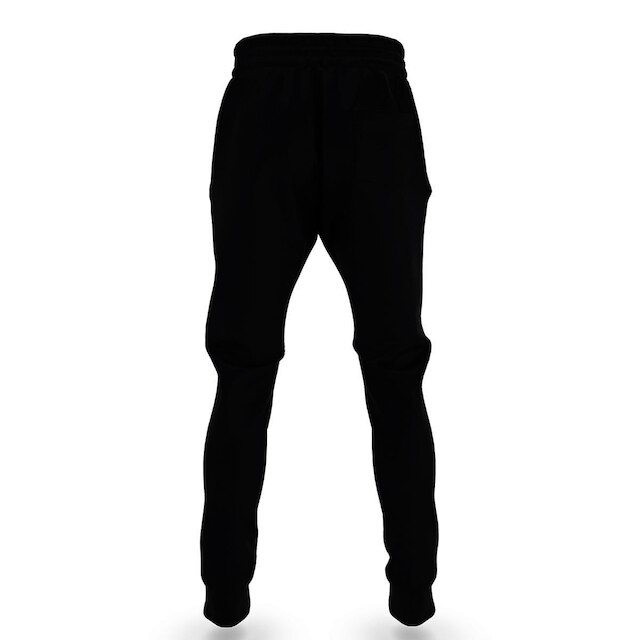 Calça Moletom Jogger Cargo Masculina Preta Com Bolsos W2