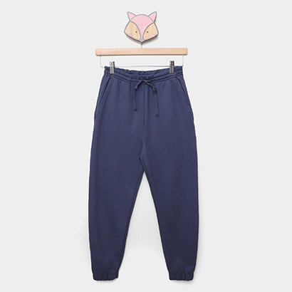 Calça Moletom Jogger Infantil Hering Kids Menina - Feminino
