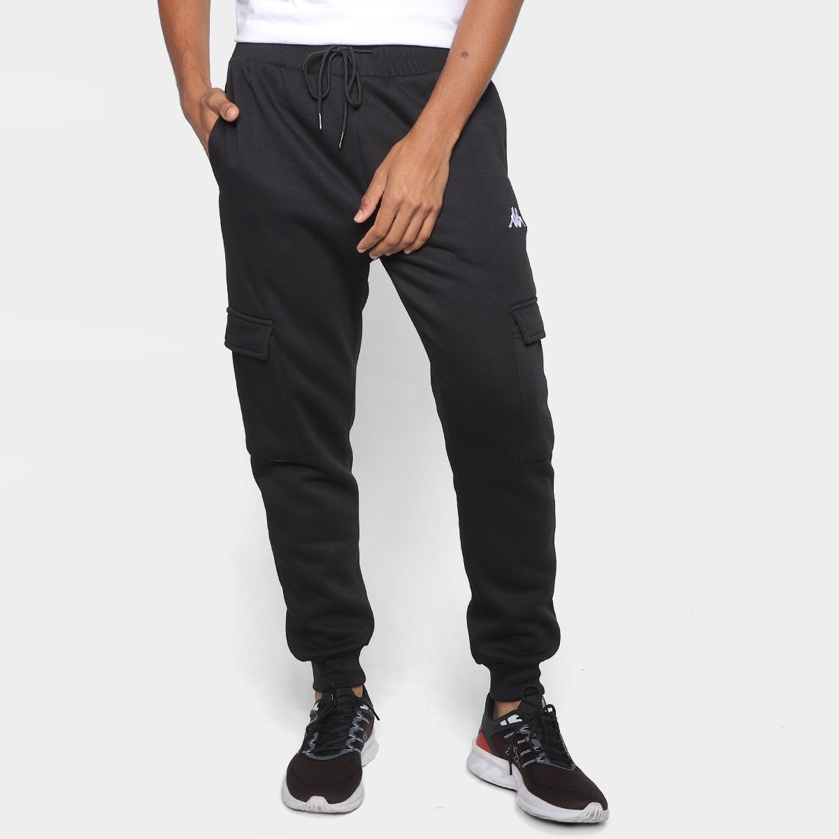 Calça Moletom Kappa Sport Gordon Masculina Menor preço em Calça Moletom Kappa Sport Gordon Masculina