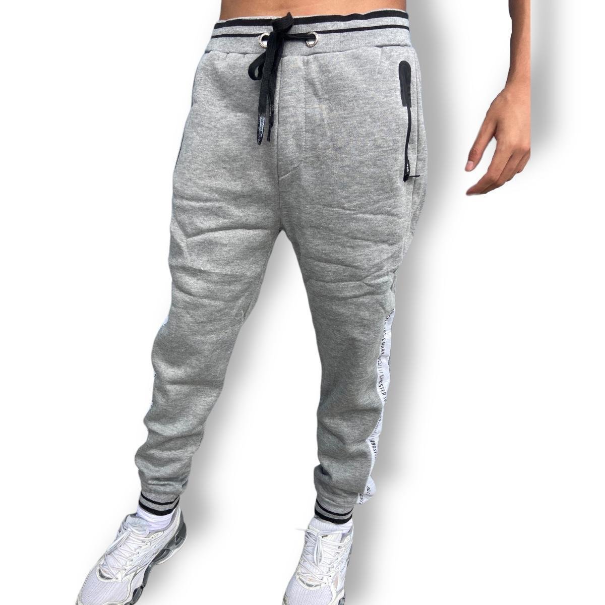 Calça De Moletom Adulto Flanelada Masculina Calça Moletom