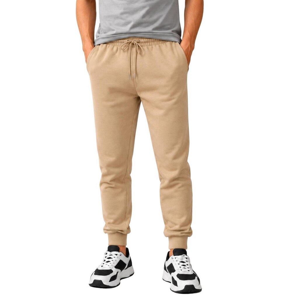 Calça Moletom Masculina Jogger Flanelada Conforto Premium com Bolsos