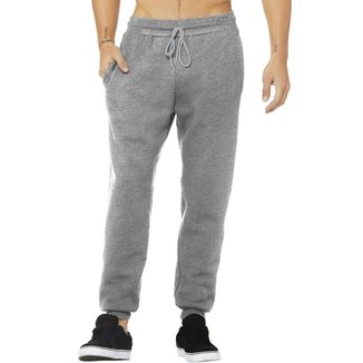 Calça Moletom Masculina Jogger Lisa Mescla