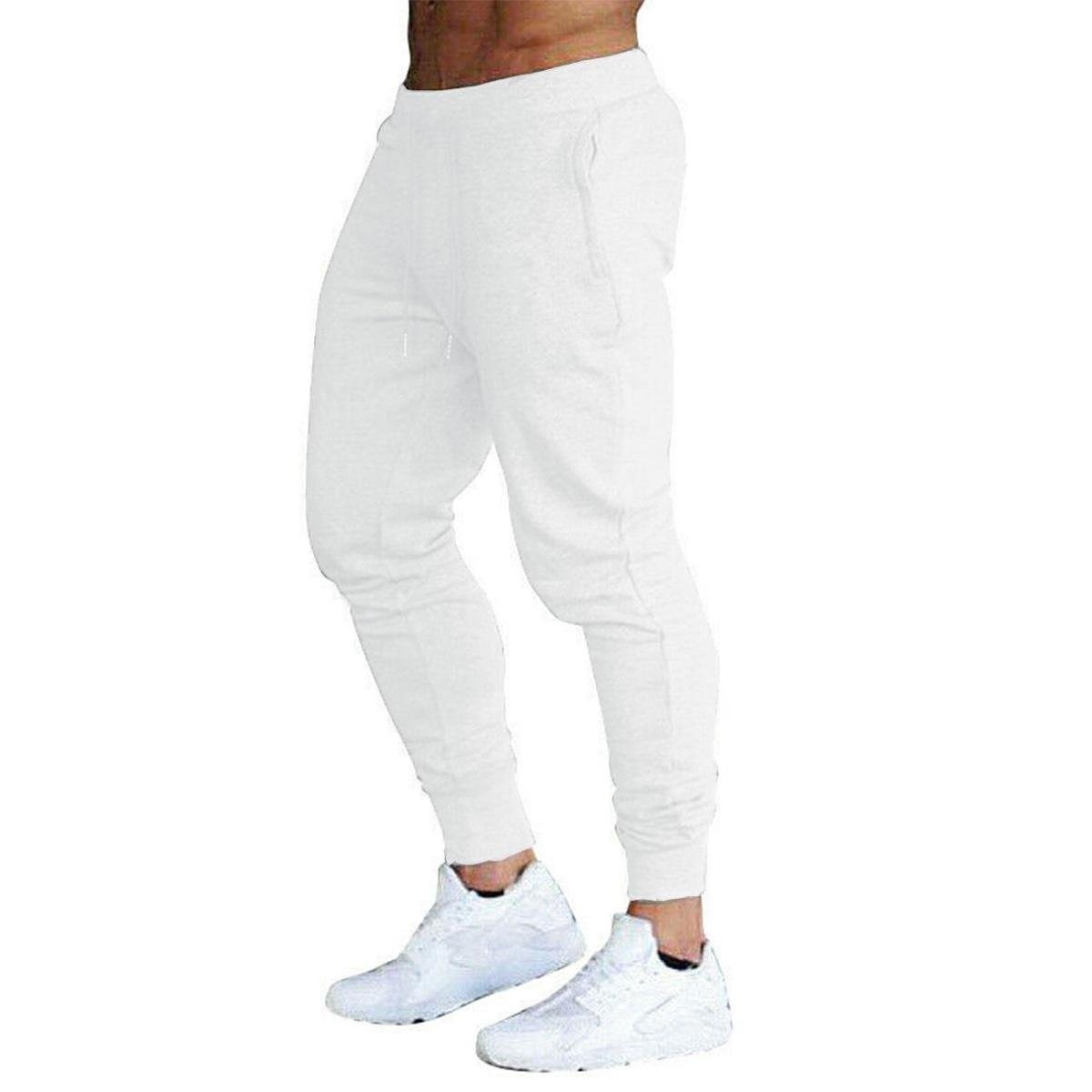 Calça Moletom Masculina Jogger Slim Fit Básica Lisa-BRANCO-GG é ruim? Calça Moletom Masculina Jogger Slim Fit Básica Lisa-BRANCO-GG é boa?